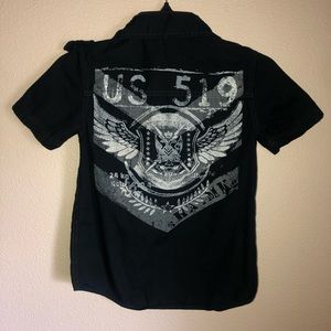 Boys button up shirt